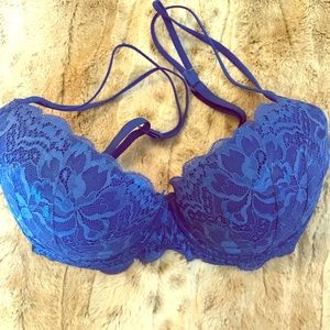 PINK Lace Uplift Demi